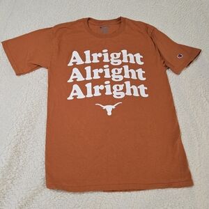 UT Texas Longhorn ALRIGHT ALRIGHT ALRIGHT Tee Shirt S